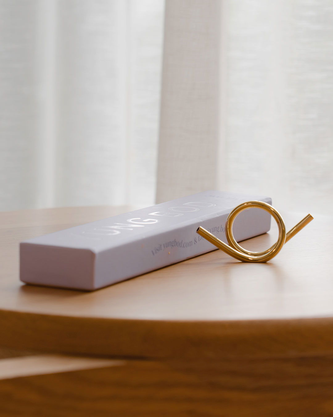 BRASS INCENSE HOLDER DEUX (ii)