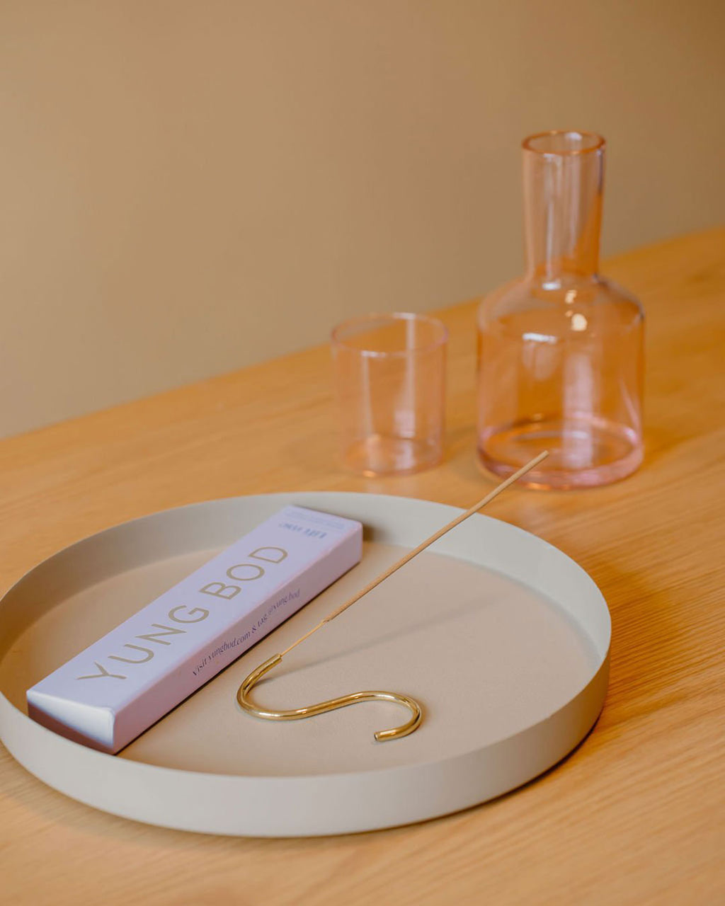 BRASS INCENSE HOLDER UN (i)