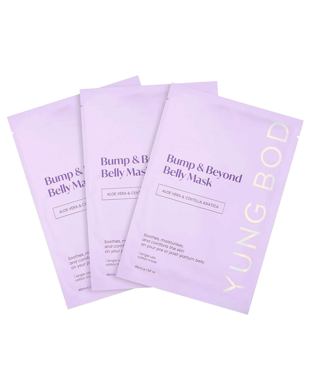 BUMP & BEYOND BELLY STRETCH MARK MASK (3x masks)