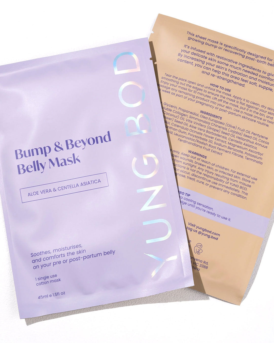 BUMP & BEYOND BELLY STRETCH MARK MASK