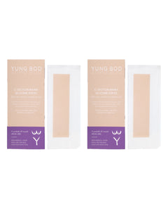C-section Silicone Scar Strips Stack (2x packets)