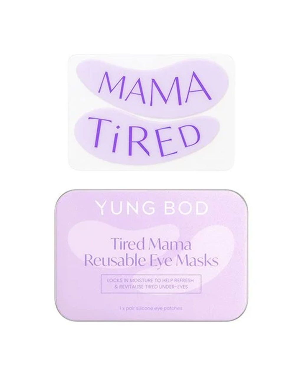 TIRED MAMA REUSABLE HYDRATING JELLY EYE MASKS